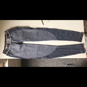 Grey Gym shark Flex Leggings